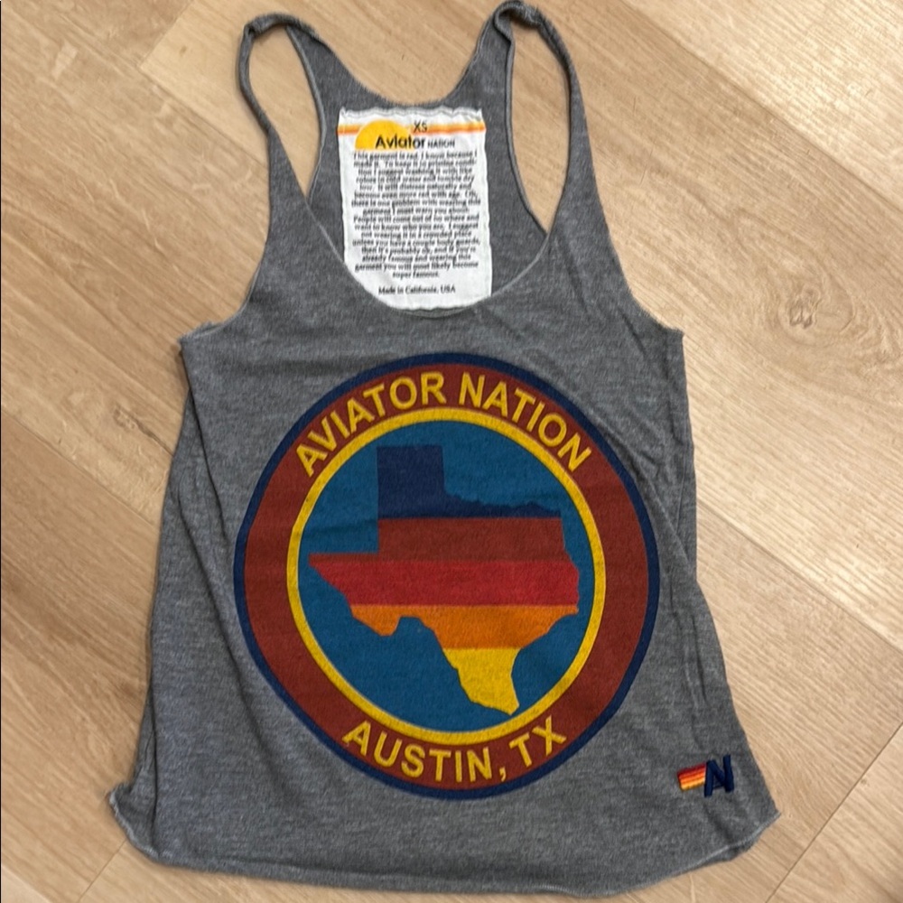 Aviator Nation Texas Graphic Tank